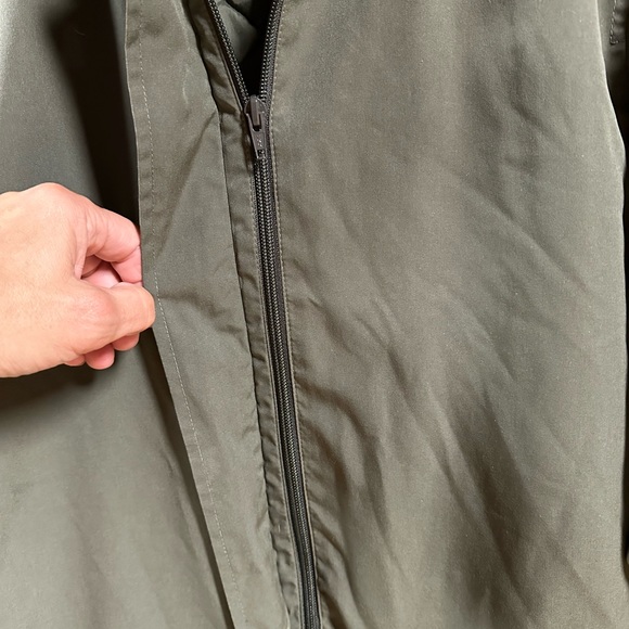 Women's LL Bean Jacket Removable Wool Blend Lining Size Medium - Picture 4 of 9